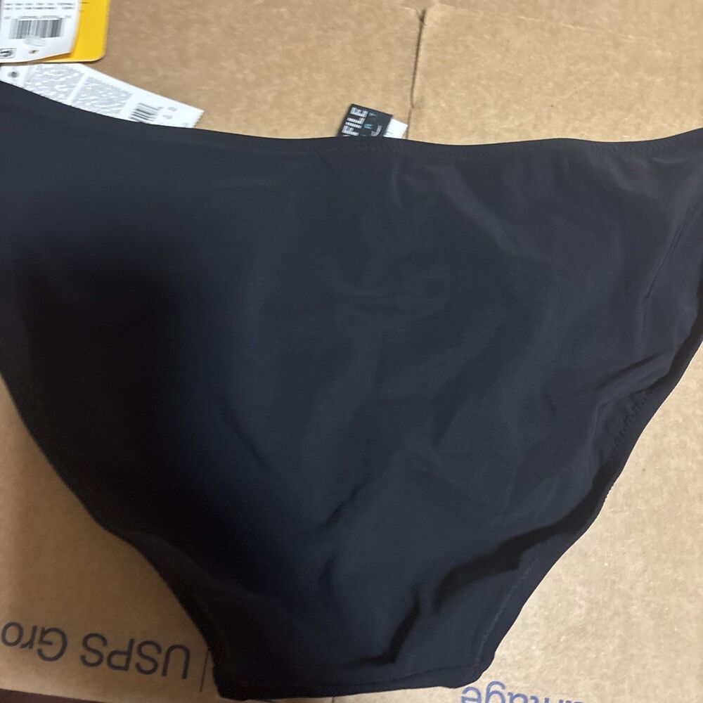 Profile by Gottex Women's Seamless Basic Swimsuit Bottom Black, 12 - Picture 6 of 6